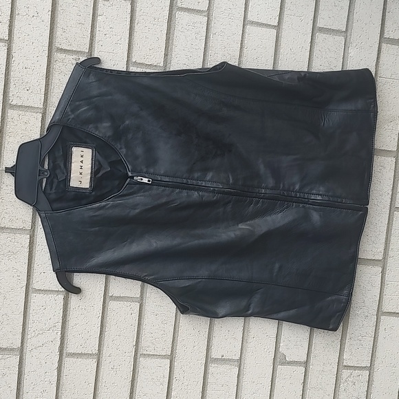 J. Khaki Jackets & Blazers - Black Vest**